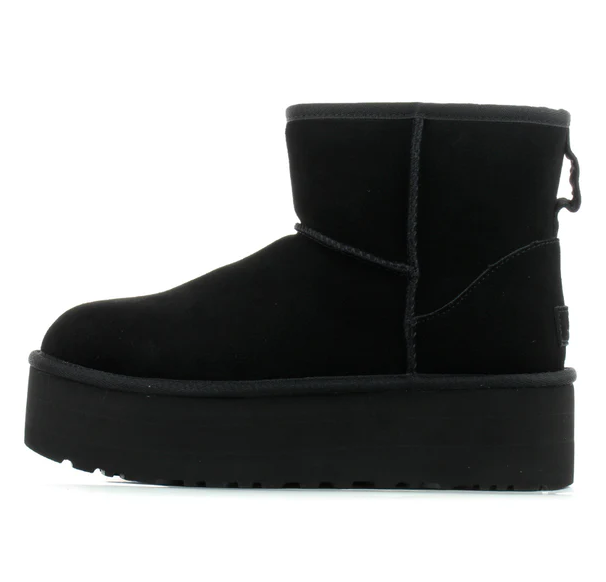 UGG CLASSIC MINI PLATFORM BLACK