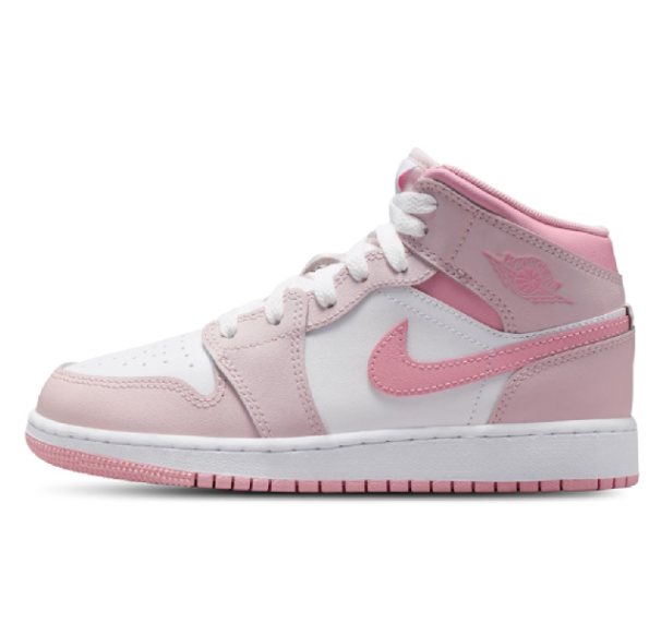 JORDAN 1 MID PEARL PINK
