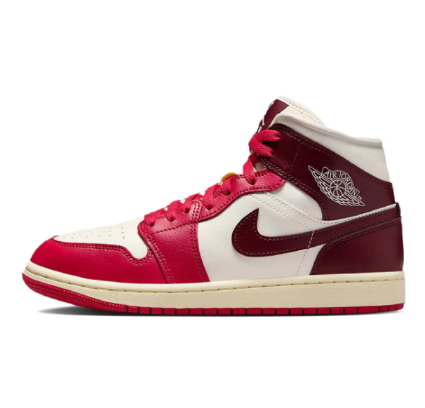 JORDAN 1 MID MYSTIC HIBISCUS