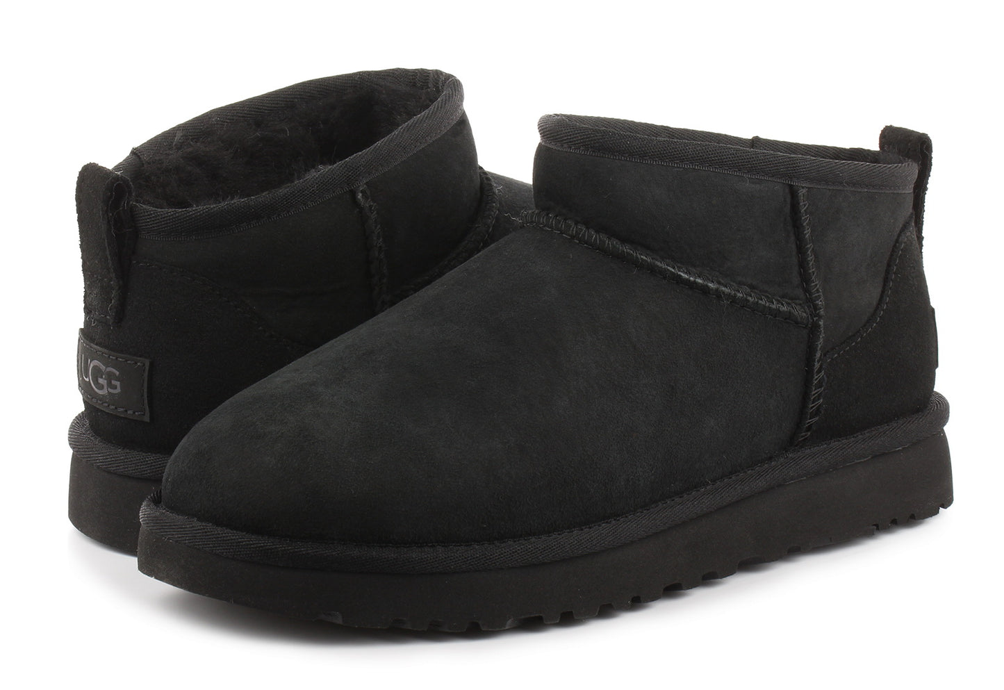 UGG CLASSIC ULTRA MINI BOOT BLACK