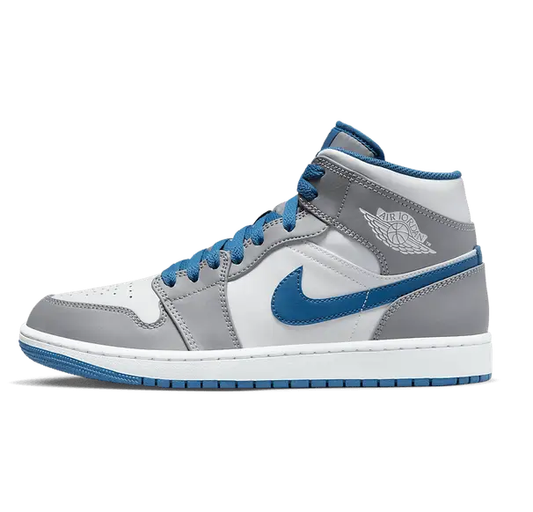 JORDAN 1 MID TRUE BLUE