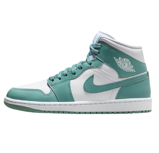 JORDAN 1 MID WHITE CANNON