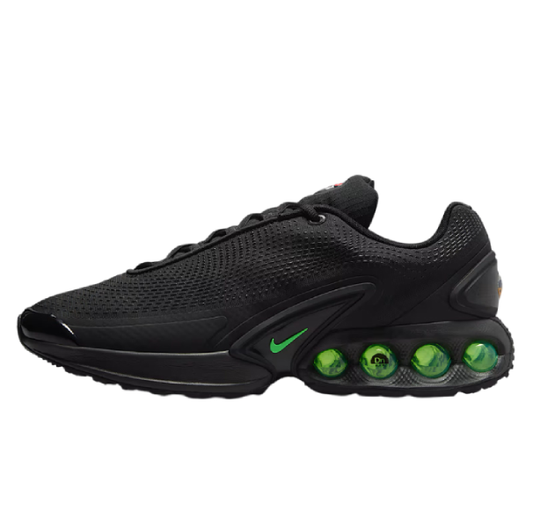 NIKE AIR MAX DN BLACK GREEN STRIKE