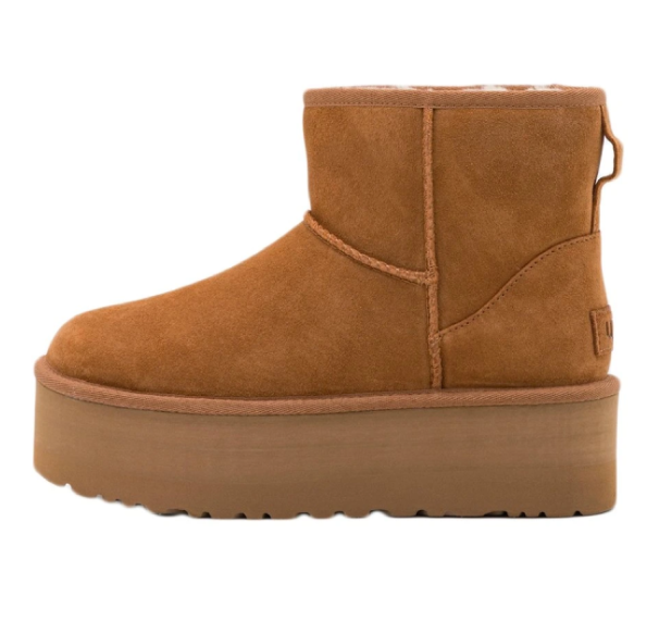 UGG CLASSIC  MINI PLATFORM CHESTNUT