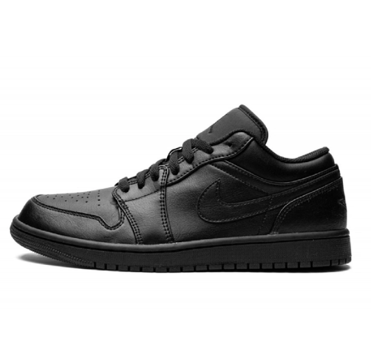 JORDAN 1 LOW TRIPLE BLACK