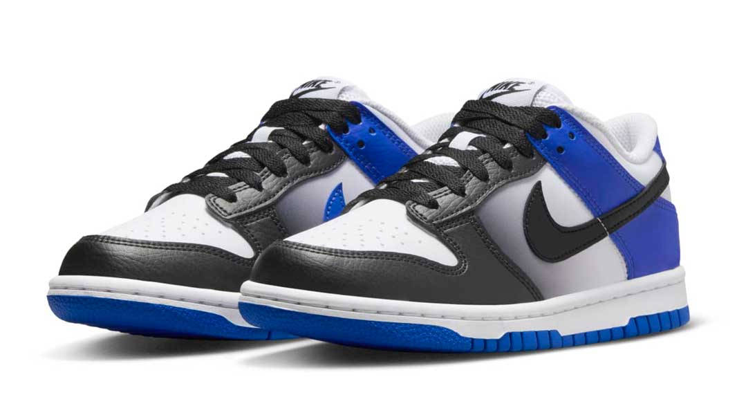NIKE DUNK LOW GAME ROYAL WHITE BLACK (GS)