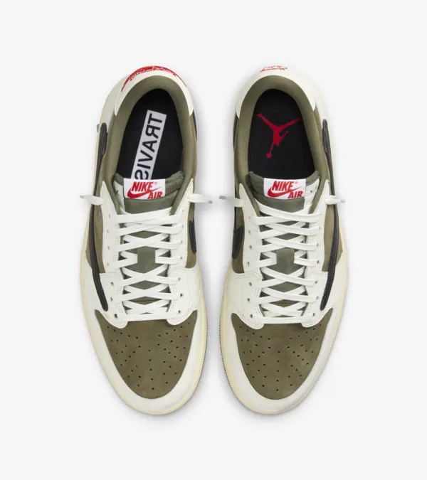 JORDAN 1 LOW OG X TRAVIS SCOTT MEDIUM OLIVE