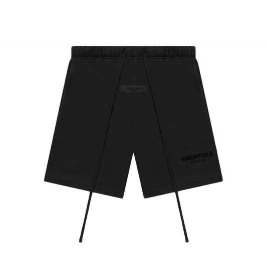 KRAŤASY ESSENTIALS SHORTS 22 LIMO BLACK